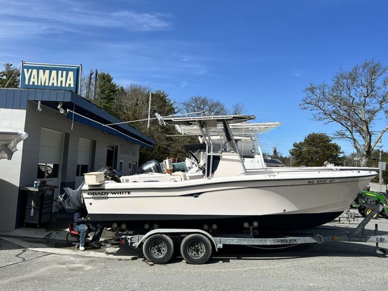 spring Yamaha outboard servicing at Cataumet Boats on Cape Cod